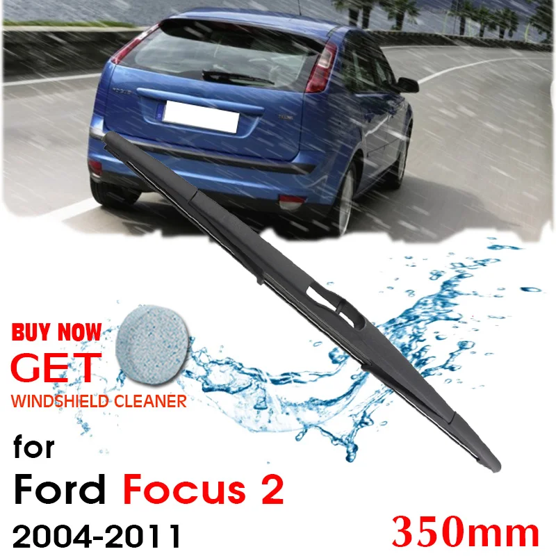 Car Wiper Blade Rear Back Window Windscreen Windshield Wipers For Ford Focus 2 Hatchback 350 mm 2004-2011 Auto Accessories