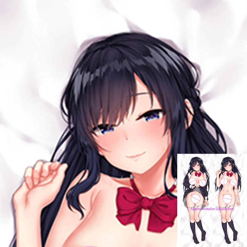 

Anime Dakimakura Pillow Case Miyamae Shiho Sexy and Busty Beautiful Girl Double-Sided Halloween