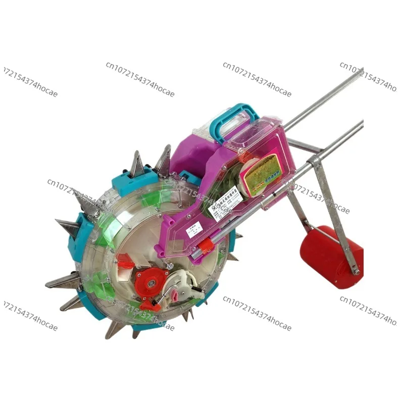 Seeding Fertilizer Corn Soybean Peanut Cotton Planter On Demand Machine Manual Push Planter