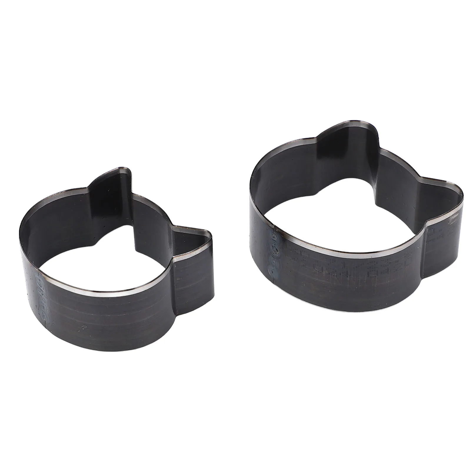 

2Pcs Leather Die High Strength Multi Purpose Alloy Steel 57x57x23mm 50x50x23mm Cat Head Shape Leather Cutting Die for Crafts