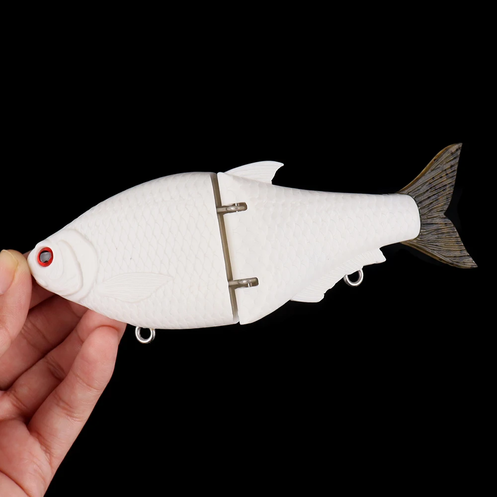 

Набор из 4 неокрашенных приманок Chan's Huang, 15 см, 46,4 г, тонущие, для ловли на глайдинг-свитбейт