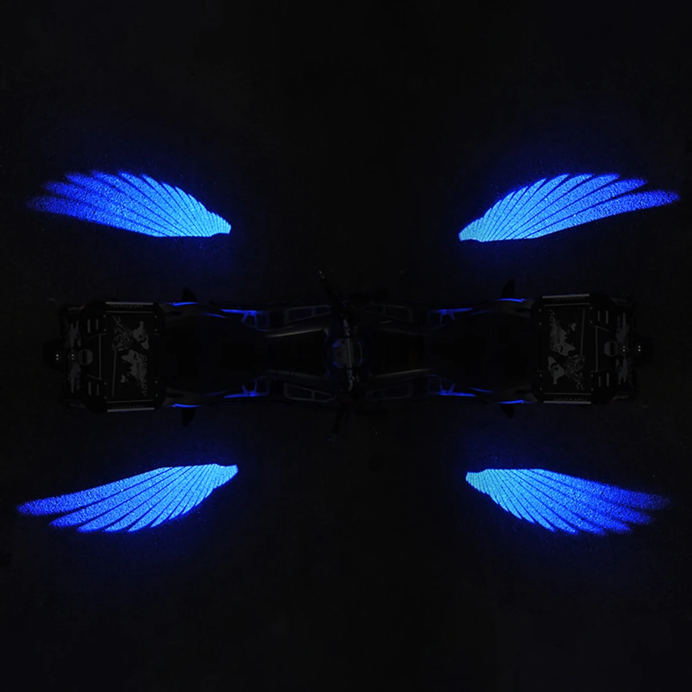 

2Pcs Angel Wings Projection Lights Waterproof Motorcycle Angel Wing LED Lamp Super Bright LED Welcome Light LED Carpet Underglow