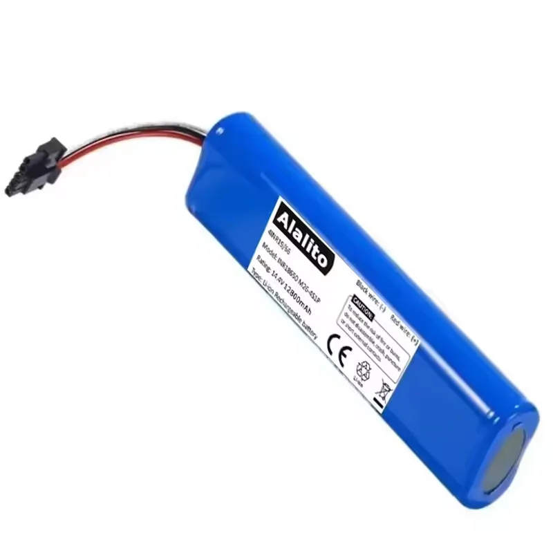 جديد 12800mAh 18650 بطارية ليثيوم أيون ل Viomi V2 Pro V-RVCLM21B و Mi مكنسة كهربائية ممسحة STYJ02YM روبوت فراغ استبدال البطارية