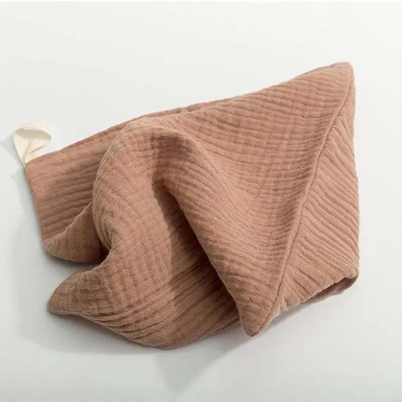 97BE 5개 4겹 신생아용 부드러운 흡수성 트림 타월 아기 입 닦아 천