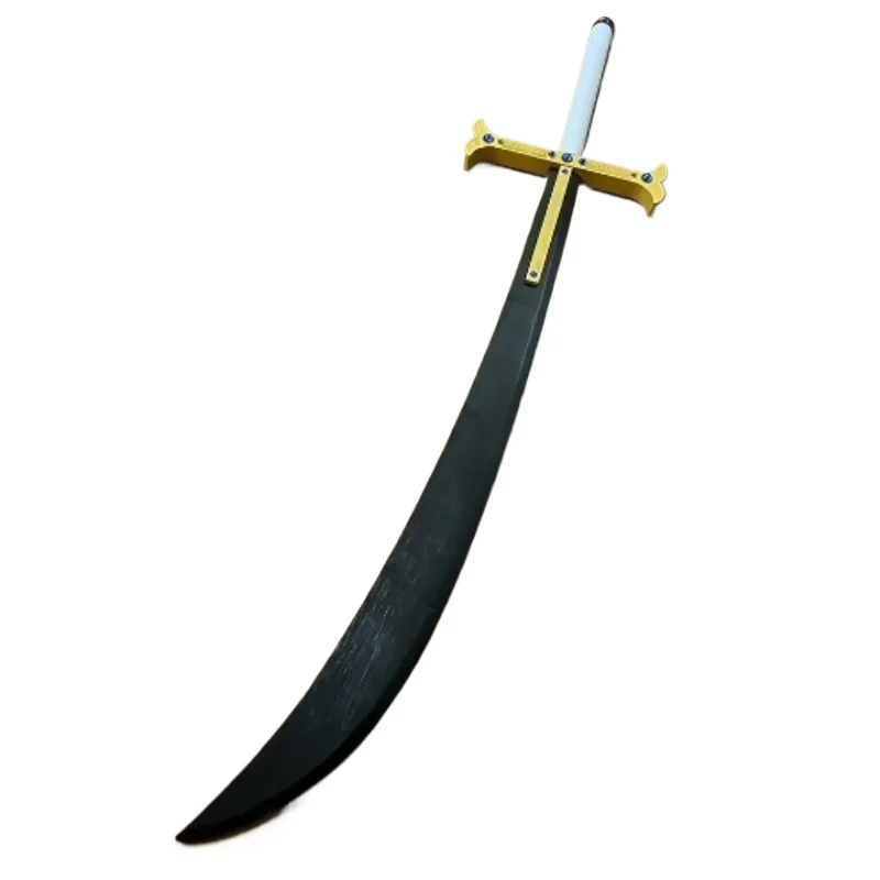 

110 см шоу One Piece Dracule Mihawk Sabre The Night Star деревянный меч модель аниме реквизит для косплея 2D реквизит для вечеринки коллекционные предметы