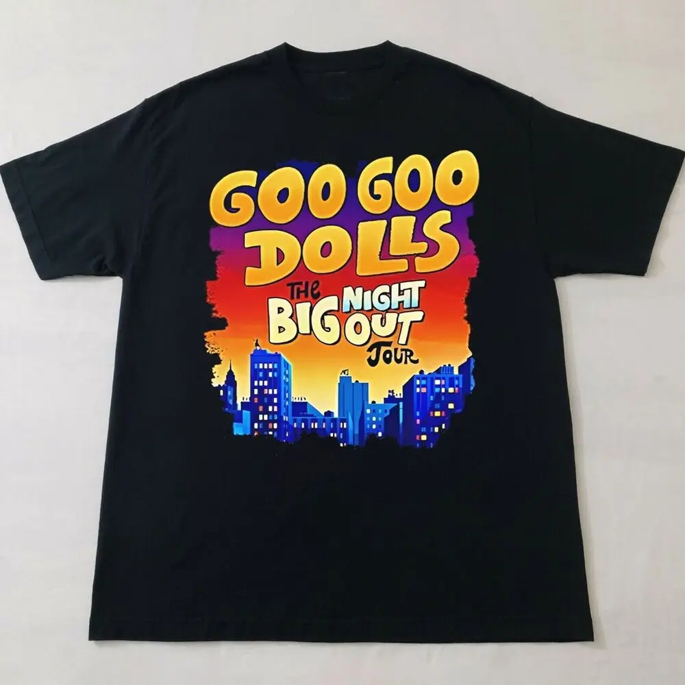 

New Rare The Goo Goo Dolls Logo Band Gift Family Black S-5XL T-Shirt