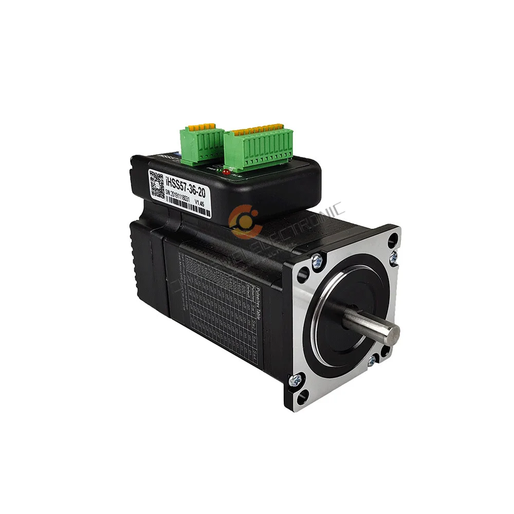 IHSS57-36-20 2NM Motor Driver+Motor NEMA60 IHSS60-36-30-31 3NM DC36V Closed-Loop Motor NEMA23 / 57 JMC Integrated Closed-Loop