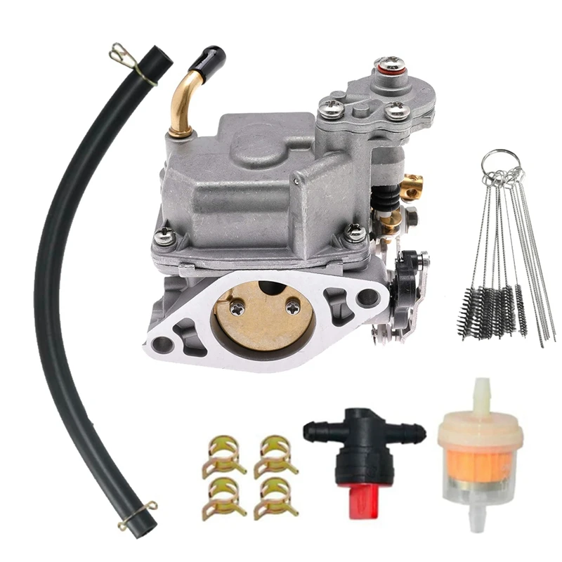 

Outboard Carburetor Kit With Cleaning Brush 3303-895110T01 For Mercury Mariner 4 Stroke 8HP 9.9HP Outboard Motors