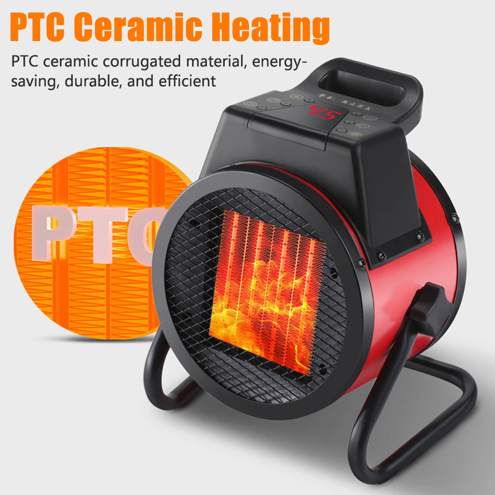 Portable space heater for indoor use,2000W mini heater,personal heater fan,Fast Heating Ceramic Room Small Heater with Heating