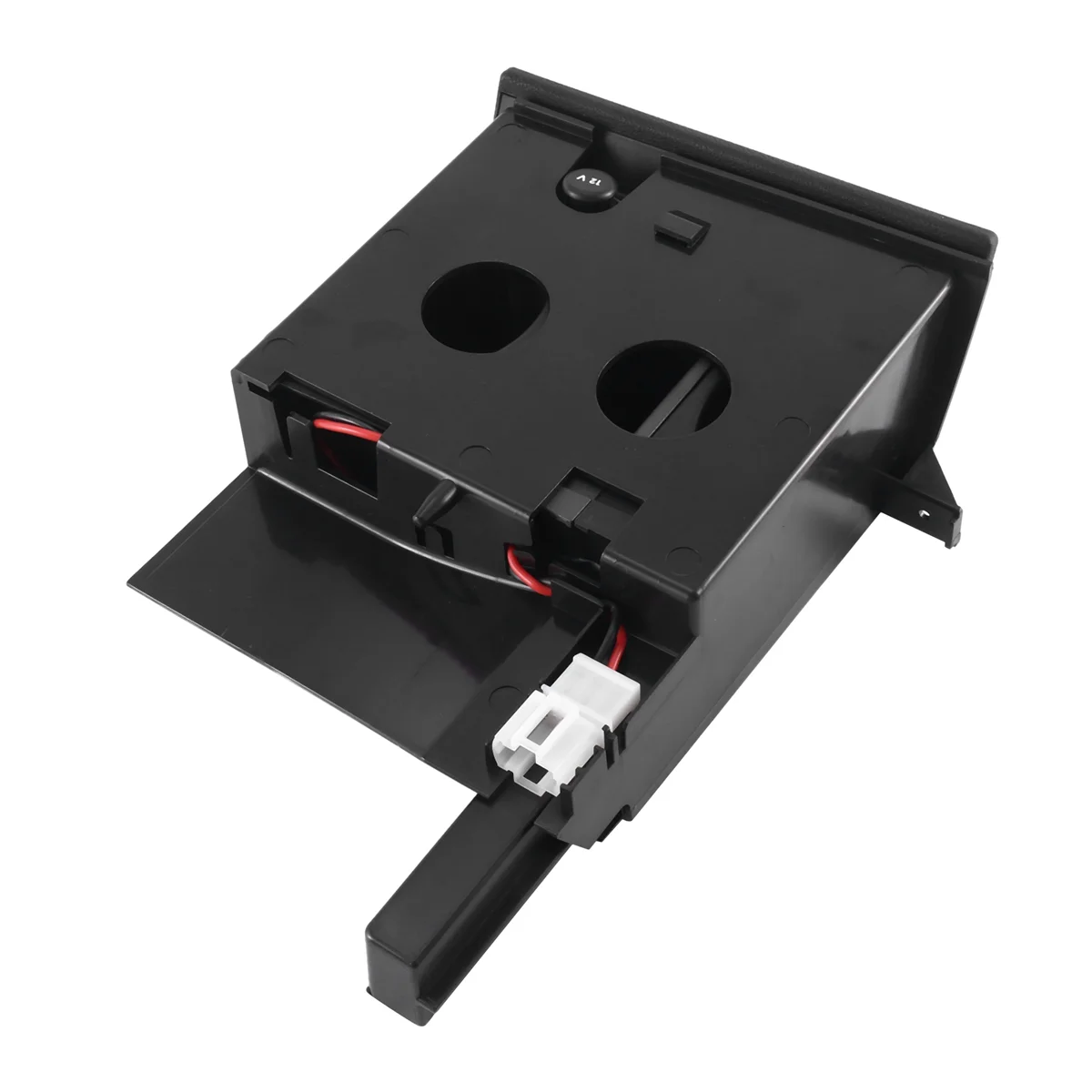 

7H2858601 Car RHD Water Cup Holder with Ashtray for Volkswagen Transporter T5 Black