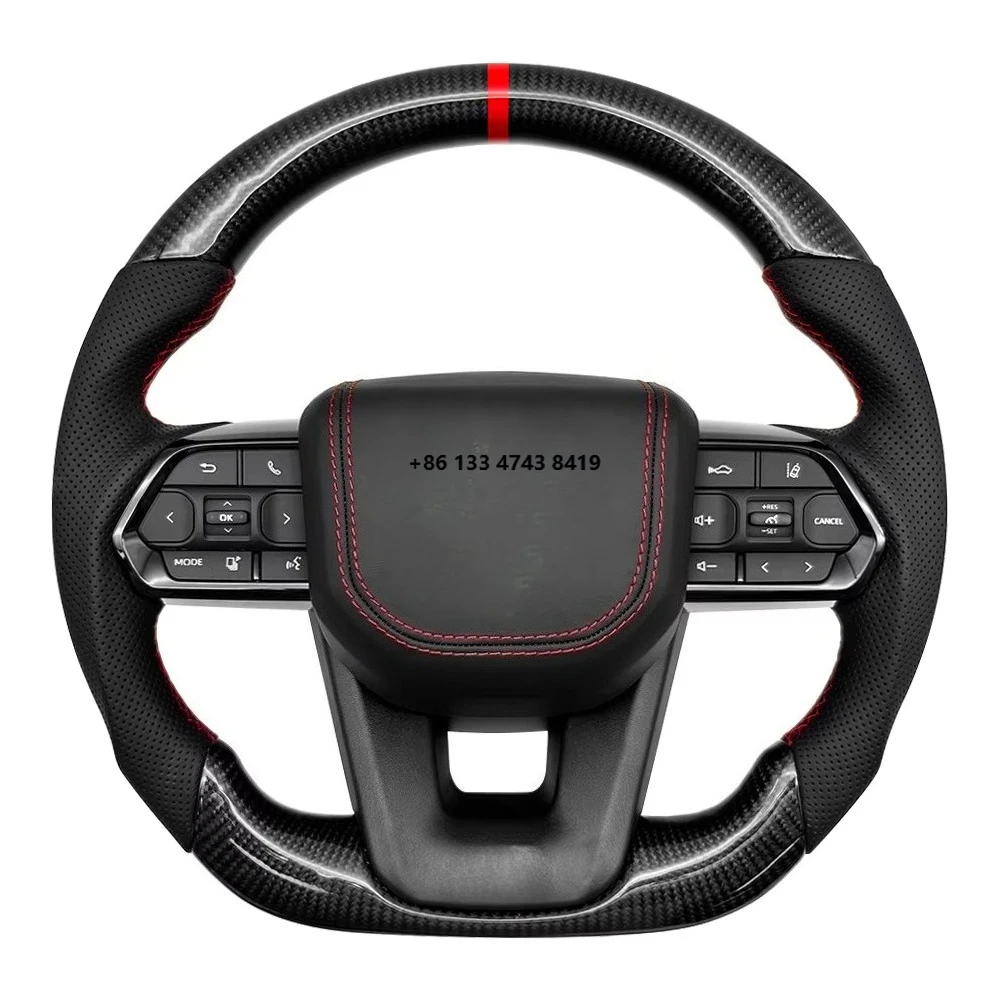 

Factory direct sales low price 3D carbon fiber leather steering wheel upgrade