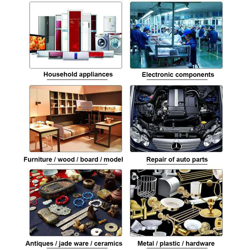 1/3/10Pcs 10ML B-7000 접착제 투명 접촉 전화 수리 접착제 전자 제품에 대 한 유니버설 유리 플라스틱 DIY 정밀 애플리케이터