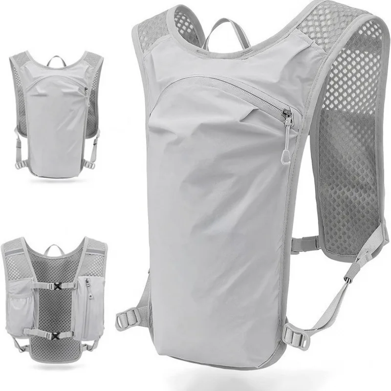 Sac à dos de sport respirant pour activités de plein air, séchage rapide, alpinisme, course à pied, double bandoulière, sac d'hydratation, manucure, vélo