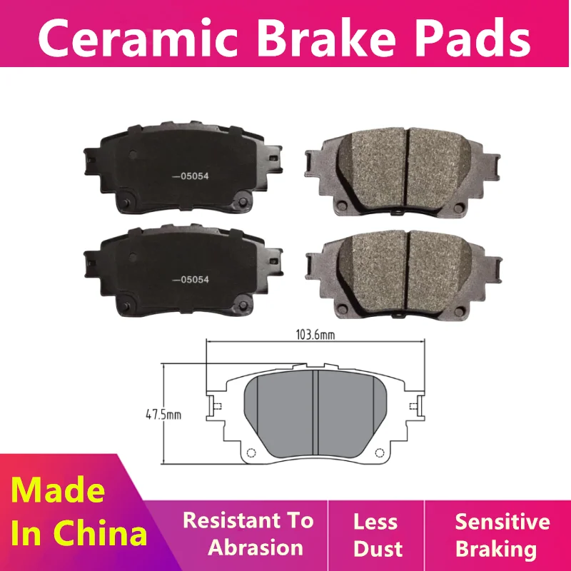 For Toyota Corolla Levin Lingshang Asiatic Lion Rear Brake Pads/Auto Parts -05054