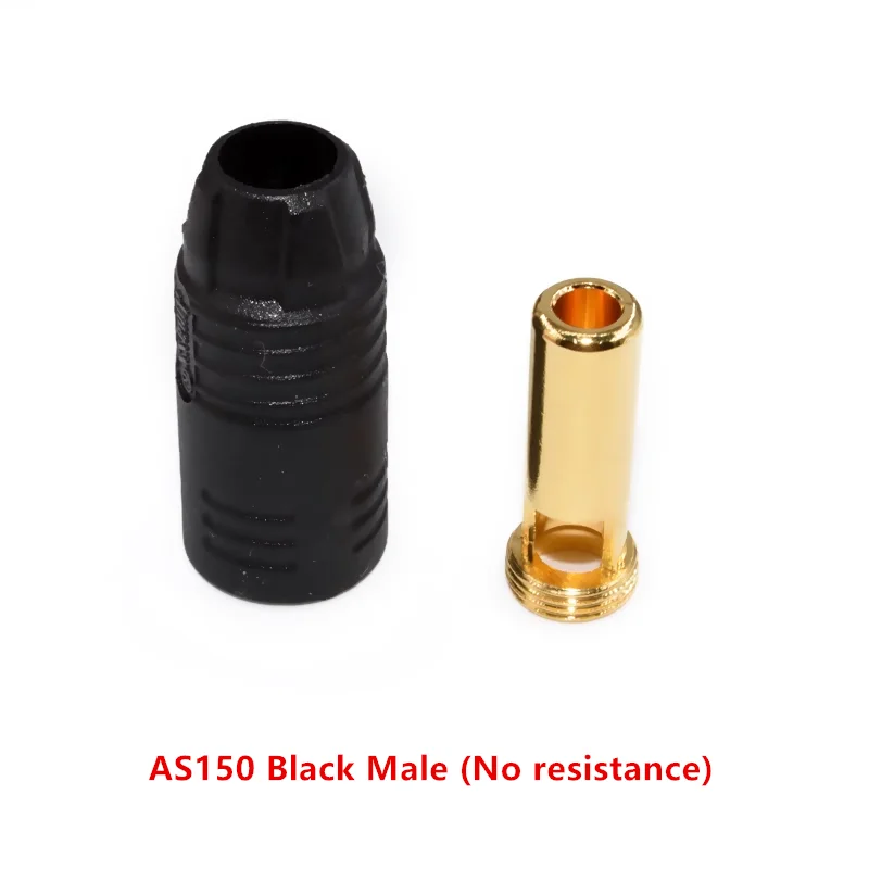 AS150 Male/Female Connector 7mm Golden Plated Anti-spark Plug High Current 200A For Remote Control Model Accessories