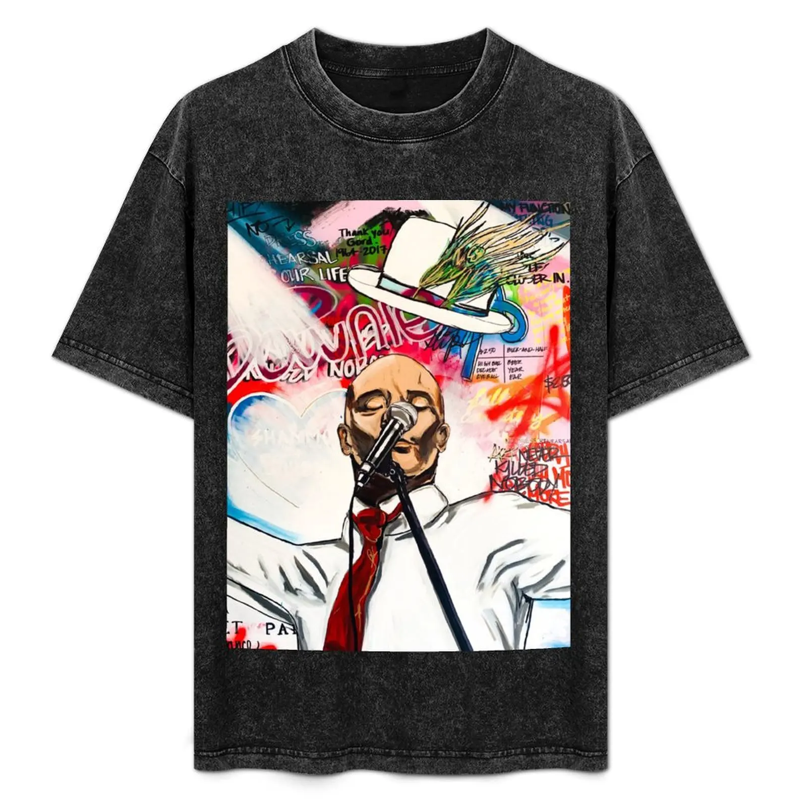 

Gord Downie Graffiti T-Shirt t shirts for man graphic tees t shirt for man T-Shirt