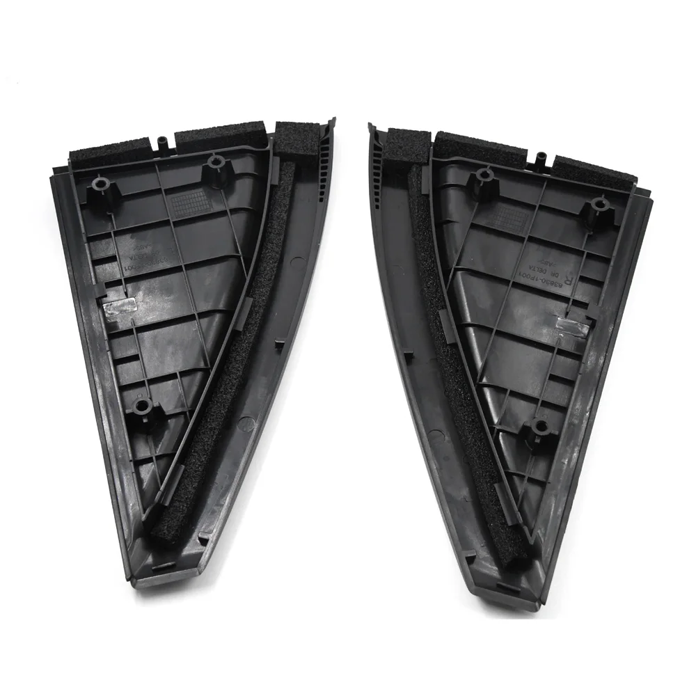 Puerta Trasera Negra Fuera De Delta Molding Triangle Reemplazo Para Kia Sportage 2005 2006 2007 2008 2009 2010, Reemplazo 838301F001 838401F001