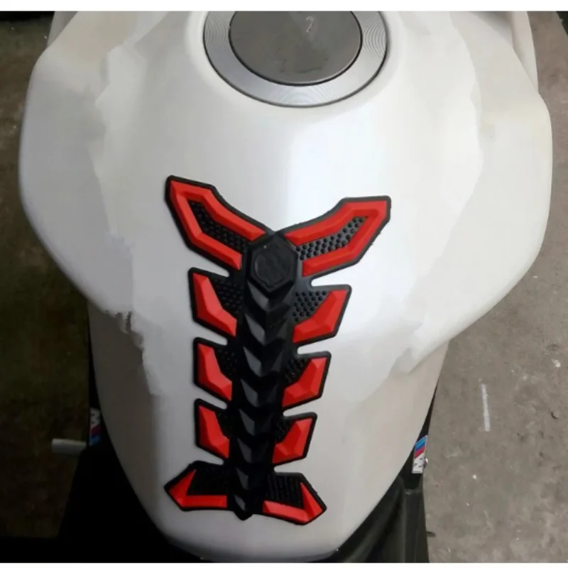 

For KTM motorcycle 3D Rubber Gas Fuel Oil Tank Pad Protector Cover Universal Motorcycle Tank Sticker Fish Bone for Bajaj motor