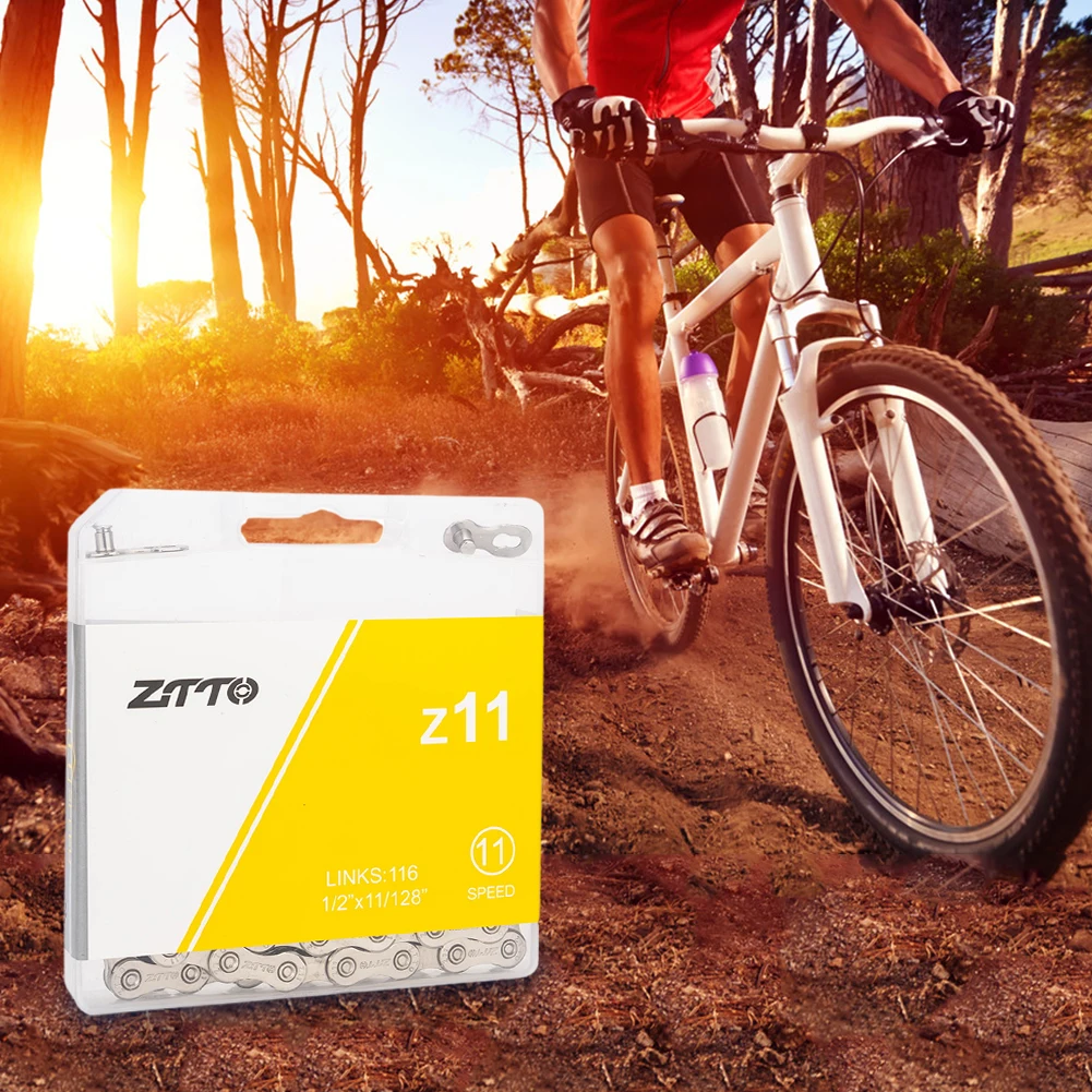 6-7-8/9/10/11/12 Speed MTB Road Bike Chain with Missing Link Bicycle Chain Universal Bike Chains for Road Mountain Bike