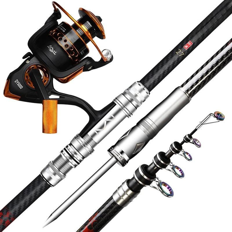 Carbon Super Hard Long-throw Rod, Sea Fishing Rod, Sea Rod Set, Throwing Rod Fishing Rod Fishing Gear