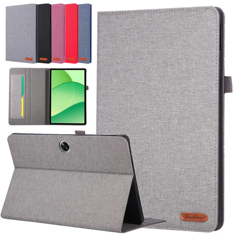

Роскошный флип-чехол из ткани Оксфорд для OPPO Pad SE 11 дюймов 2025 Защитный чехол для планшета Book Hülle Coque Capa