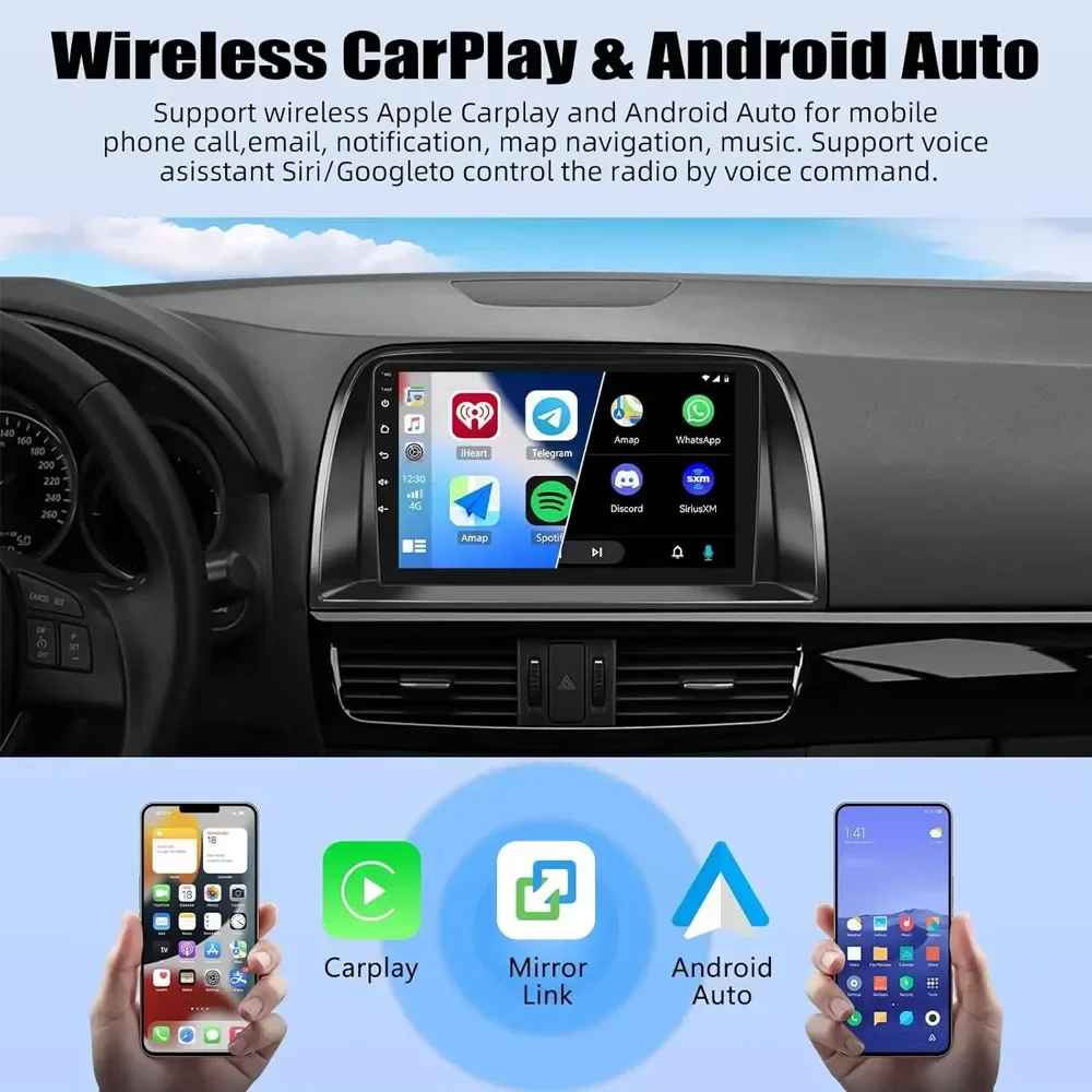 4 + 64 جيجابايت مشغل فيديو الوسائط المتعددة أندرويد 13 سيارة نظام تحديد المواقع راديو ستيريو واي فاي اللاسلكية Carplay أندرويد السيارات لتويوتا فينزا 2008-2016 9" #3