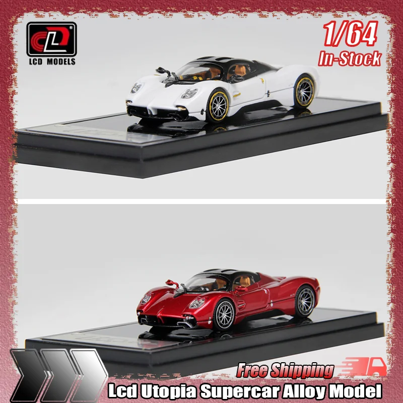 

New Stock Lcd 1:64 Utopia Supercar Simulation Alloy Miniature Die-Casting Car Model Customized Children'S Toys Gifts Collectible