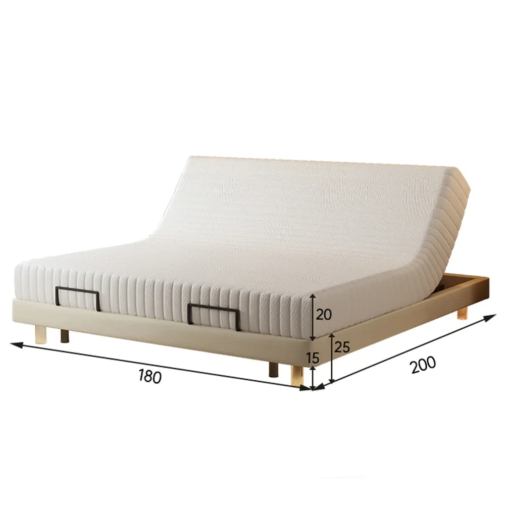 2024 Commercial Two Sided Latex Cover Queen Mattress With Stronger Side Support Pocketed Spring General Used Mattress