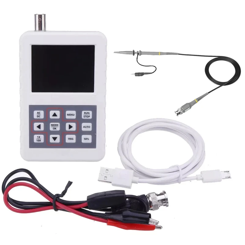 A50I DSO PRO ADS2050H Handheld Digital Portable Storage Oscilloscope Kit With 5Mhz Bandwidth 20MS/S Sampling Rate