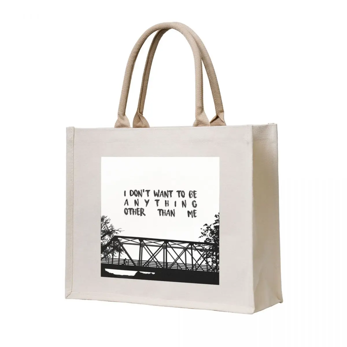 

I Don't Want To Be - ONE TREE HILL Tote Bag ecological bags hand bag personalized tote bag for beach
