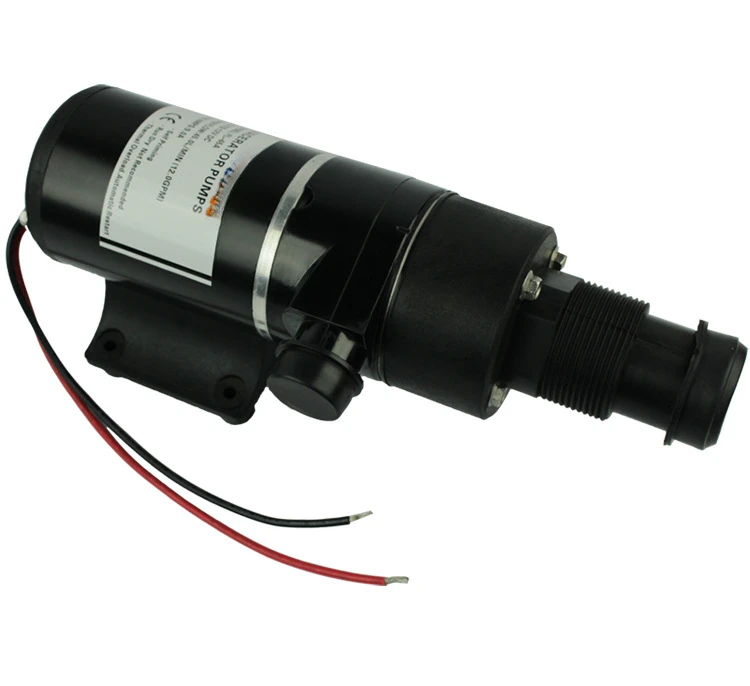 12V 24V small sewage pump, large volume from excellent RV yacht mashing sewage pump septic tank sewage pump