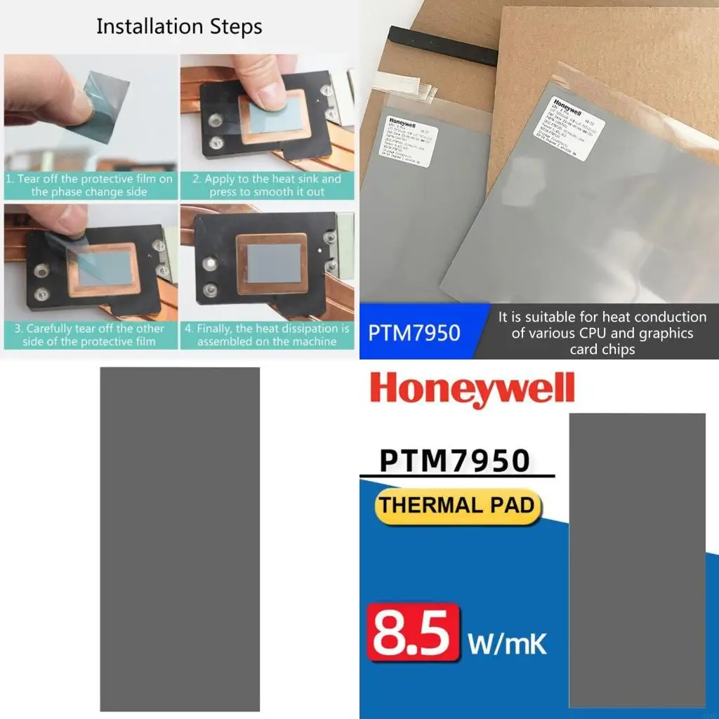 

900F Phase Change Silicone Thermals Pad 0.25mm Thick For Efficient Heat Transfer