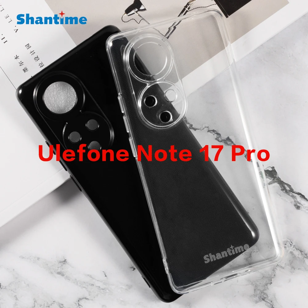 

For Ulefone Note 17 Pro Gel Pudding Silicone Phone Protective Back Shell For Ulefone Note 17 Pro Soft TPU Case