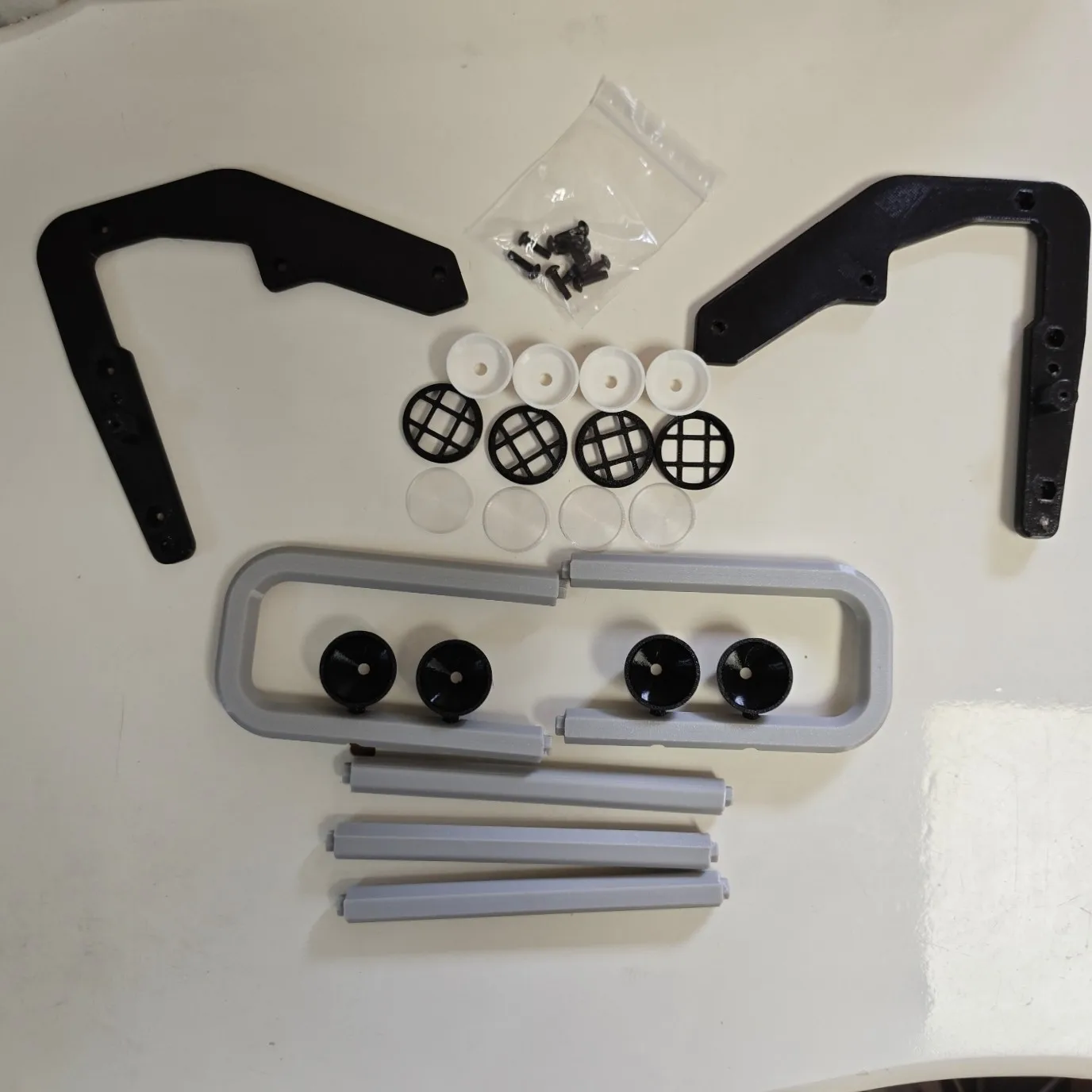 For WLtoys 064308 Big Shark 1/6 RC Crawler Custom Front Bumper Anti‑Collision Guard Off‑Road Appearance Upgrade Accessories view 4