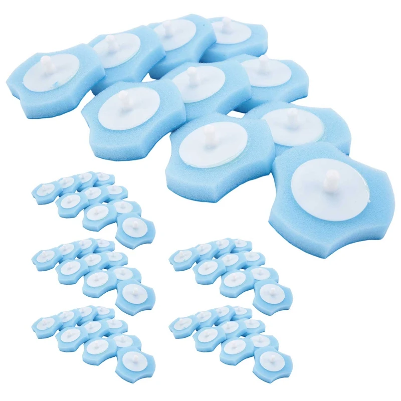 

Одноразовая система чистки унитаза Одноразовые смывные стержни для унитаза Свежая щетка Смывные стержни - 60 стержней