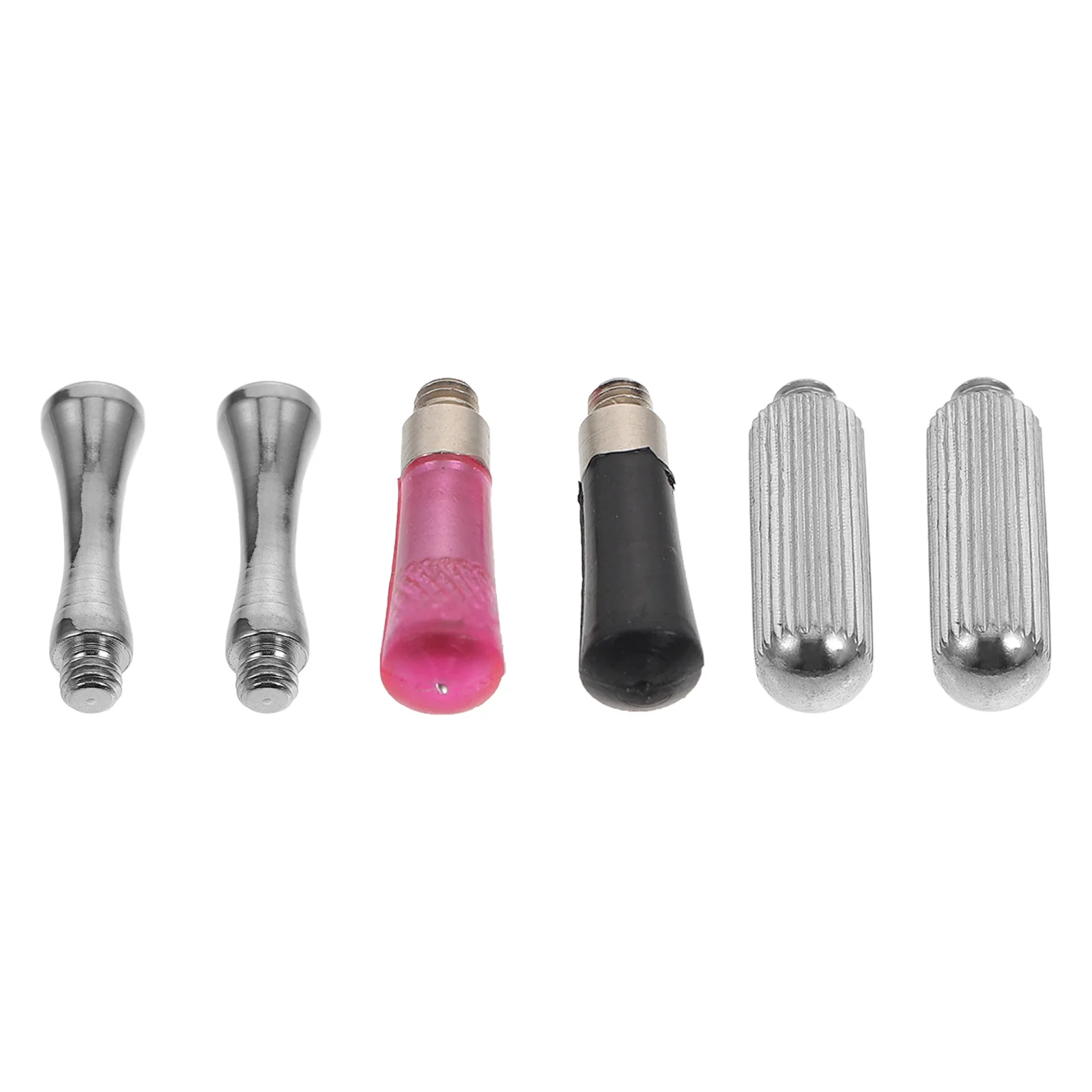 

6 Pcs Cut Tail Scissors Decorative Nails Chunkers Dog Grooming Stainless Steel Pet Parts