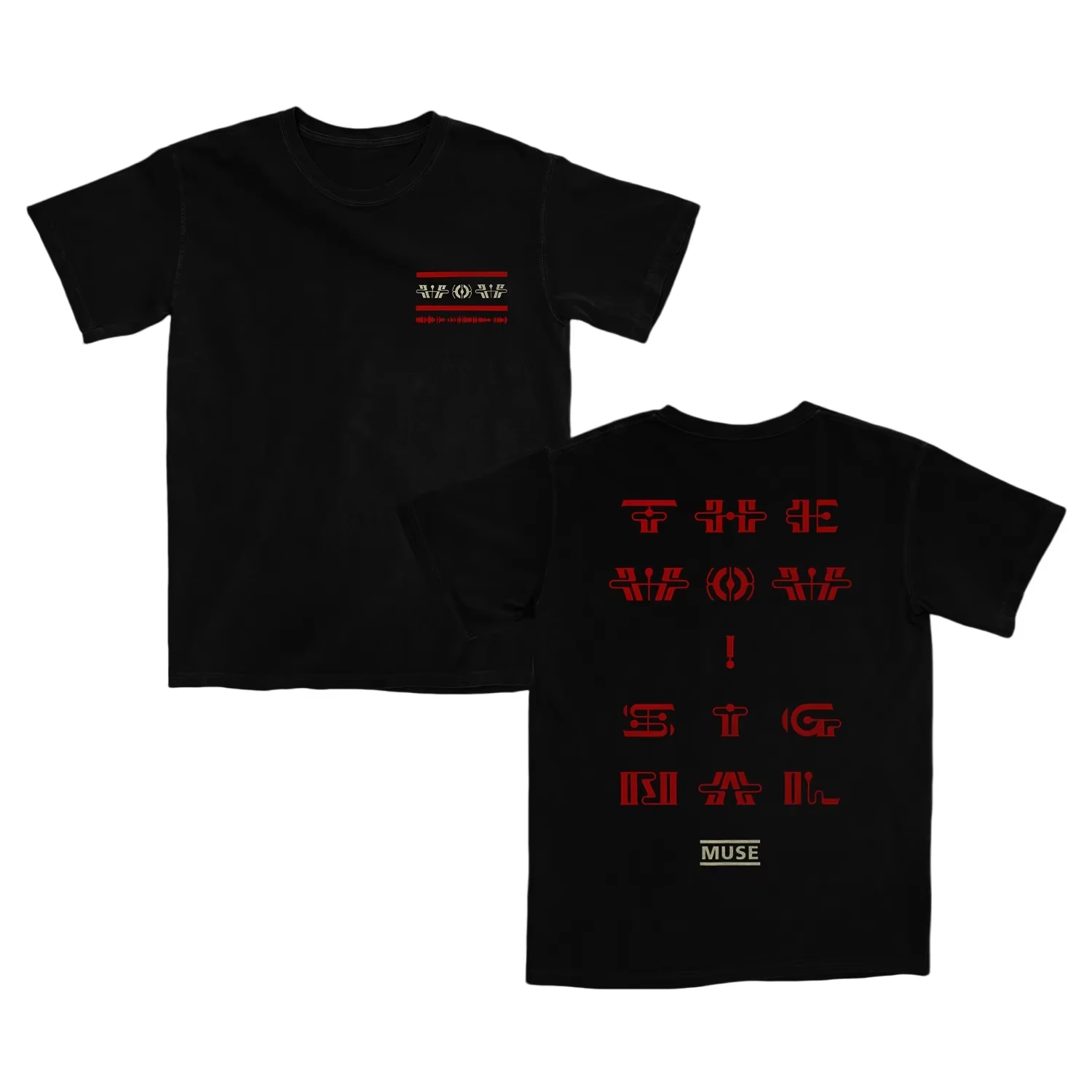 

Muse Band Album The Wow! Signal 2026 Merch T Shirt Cotton Men's Clothing Women's T-Shirt Fans Casual Y2k Popular Tour Summer Tee