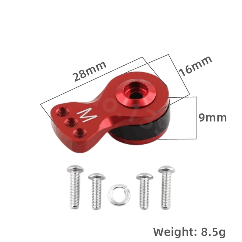 Metalen 25T Verstelbare Servo Saver Arm Hoorn voor TRAXXAS TRX-4 Axiale SCX10 1/10 RC Auto Helikopter Model Boot Upgrade reserveonderdelen