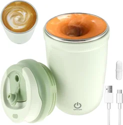 Automatic Self Stirring Mug, Coffee Milk Mixing Cup, Magnetic Stirring, Stainless Steel Electric Blender, 400ml