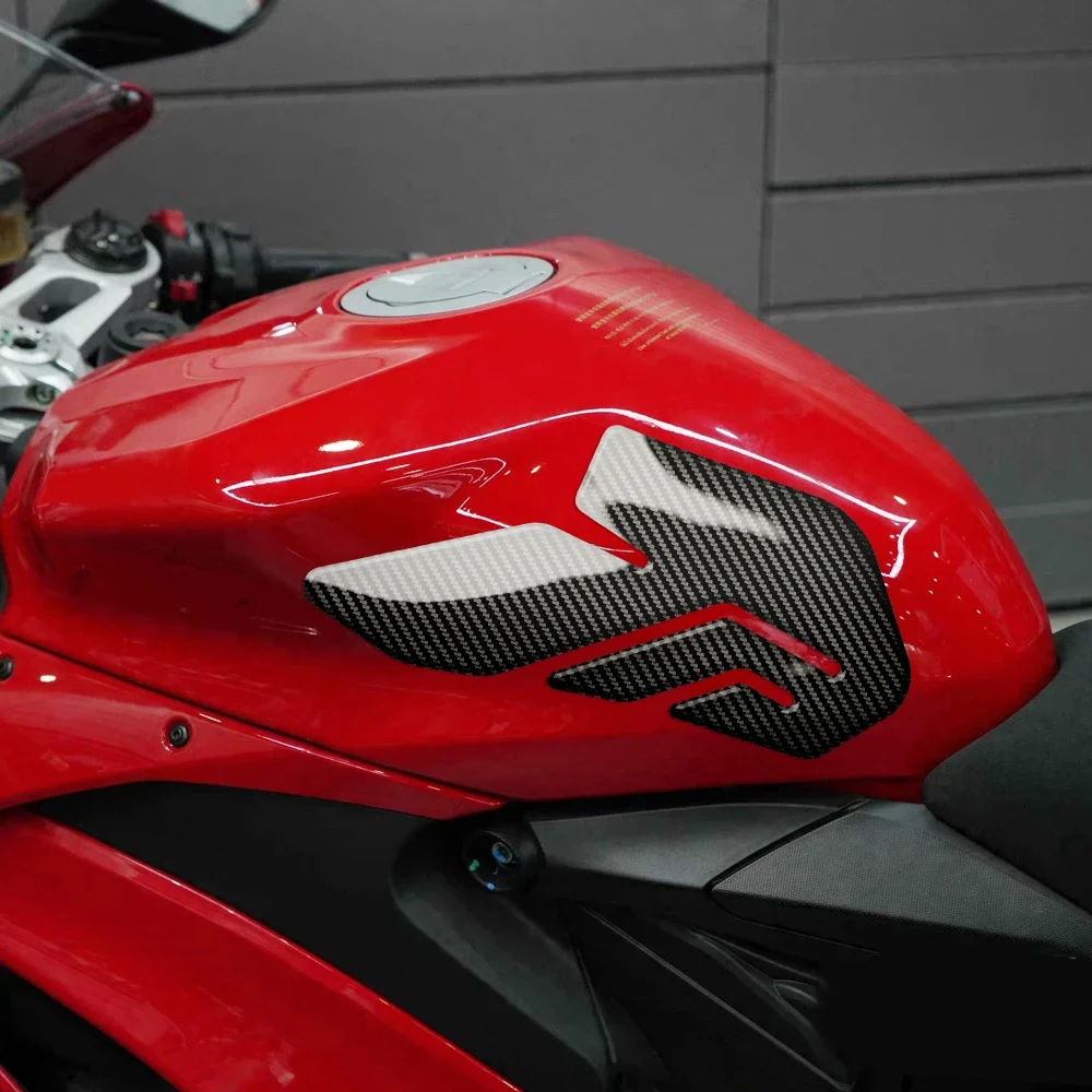 

Motorcycle Carbon Side Tank Pad Protection Knee Grip for Ducati Panigale 899 959 1199 1299 V2
