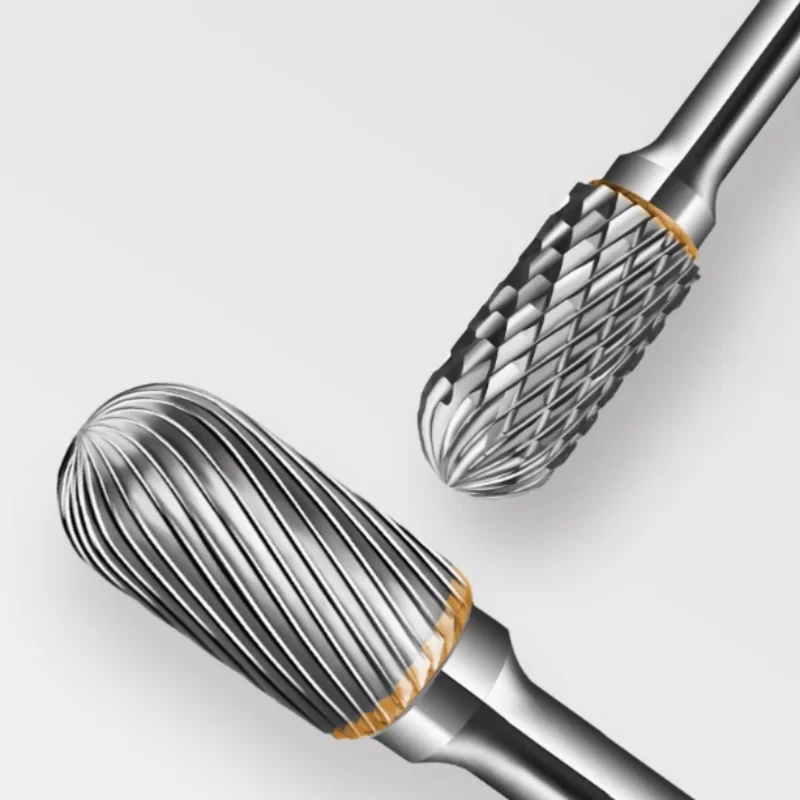 Cylindrical ball C-type carbide burr milling cutter CX type is used for double cutting, and type C is used for single cutting