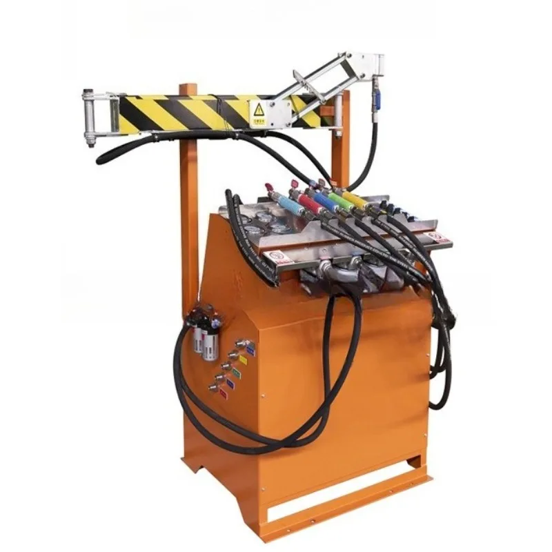 Multi-channel desktop extraction machine extraction device, automobile scrap dismantling