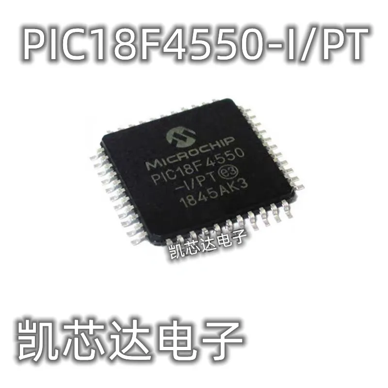 

5-10PCS/LOT PIC18F4550-I/PT PIC18F4550 TQFP-44 microcontrol chip