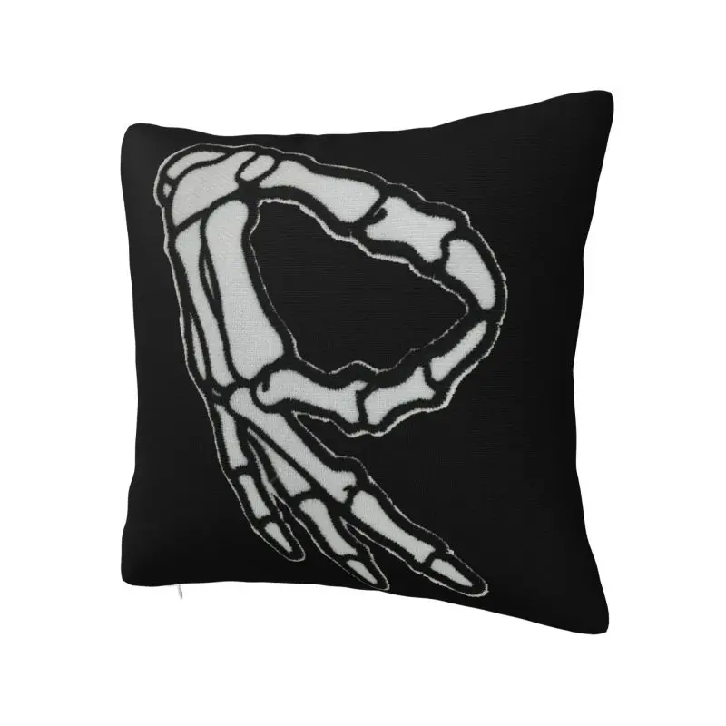 Circle Game Meme Skeleton Cushion Covers Sofa Living Room Square Pillow Case 45x45