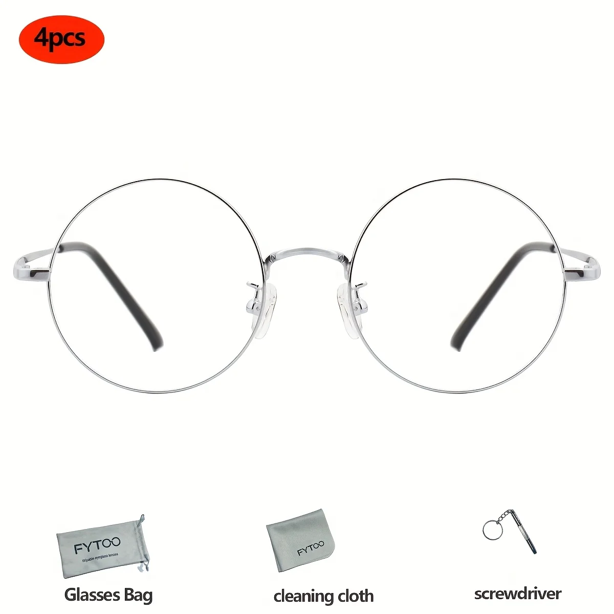 Fytoo Round Titaniu…