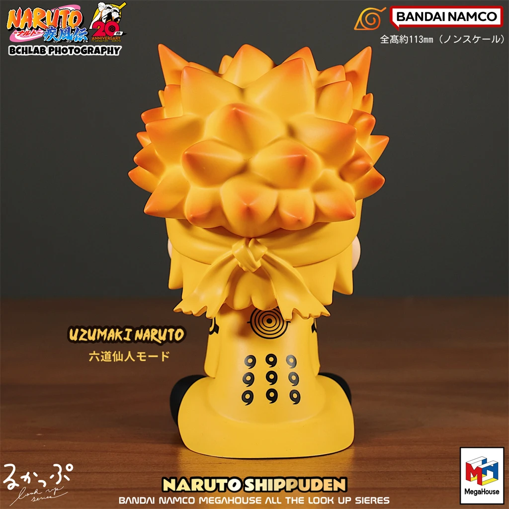 متوفر في المخزون بانداي شخصية ناروتو الأصلية ذات ستة مسارات ঋষি মোড - نموذج رسمي قابل للتقديم - لعبة قابلة للجمع على شكل نهائي #5