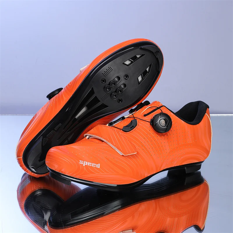 

Professional Mountain Bike Cycling Shoes MTB Flat Cleat SPD Shoes Outdoor Self-Locking Big Size 47 Racing Bicycle Sneakers Men