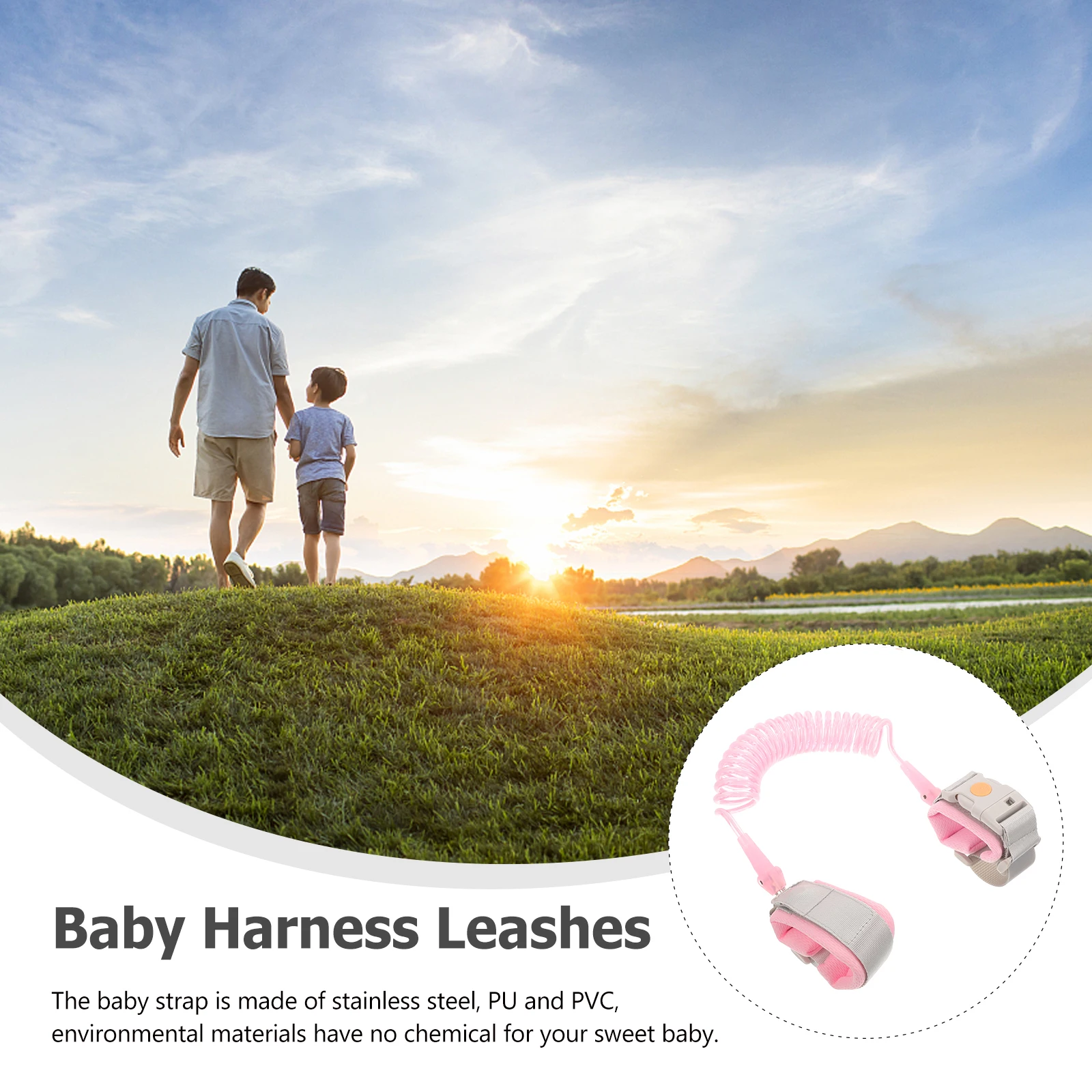 

Anti-lost Belt Harness Leashes Toddler Traction Rope Learning Walk Belt 2m Walk Infant Seat