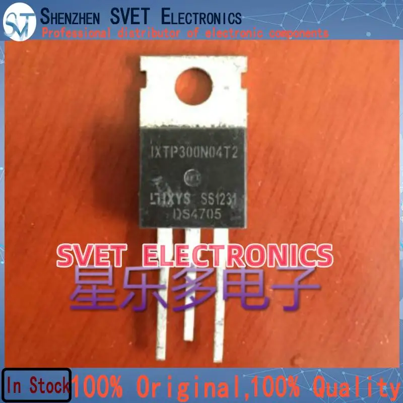 10PCS-50PCS  IXTP300N04T2 MOSFET N-CH 40V 300A TO-220 Original In Stock Fast shipping