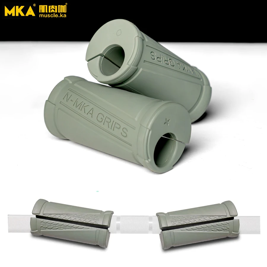 MKA N-type grip handle Improve grip strength and forearm body muscle activation, Barbell and kettlebell gym and home training